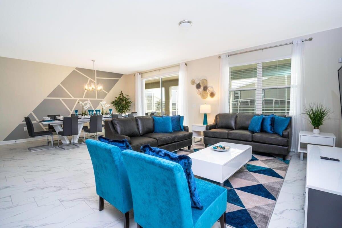 Marvelous 7Bd/5Ba Family Friendly W/ Gameroom & Pool Close To Disney 1201 Kissimmee Exterior photo